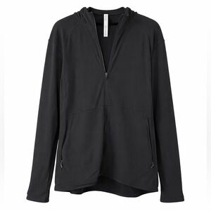 Lululemon Full Zip Hoodie Black Lightweight Performance Jacket